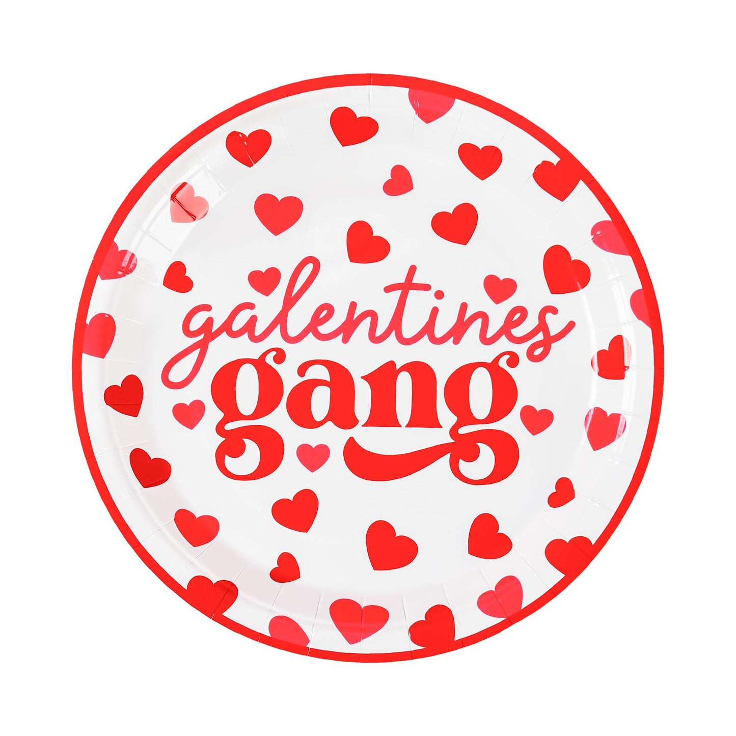 Galentine’s Day Romantic Dessert Plates