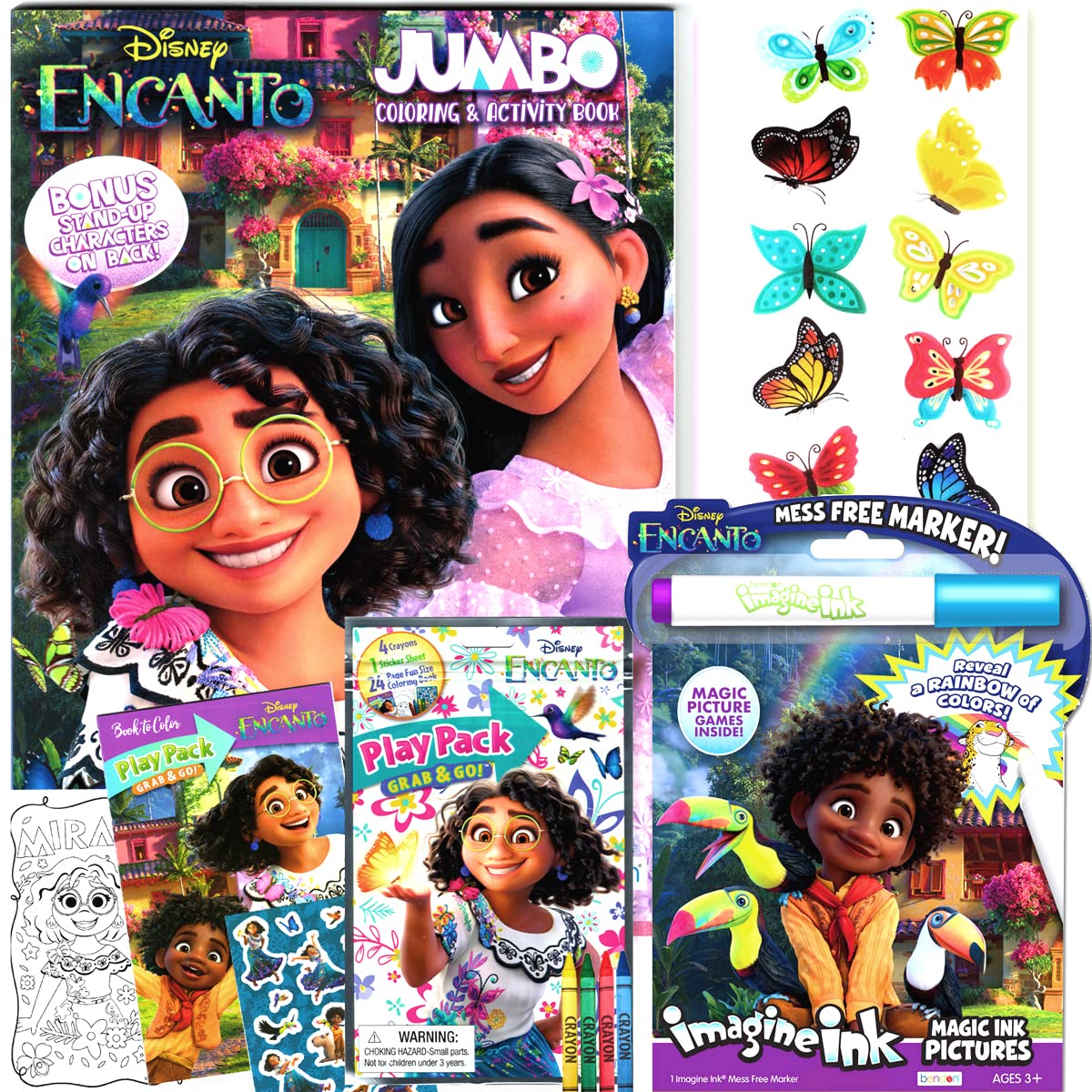 Whimsical Familia Character Coloring & Activity Book Bundle