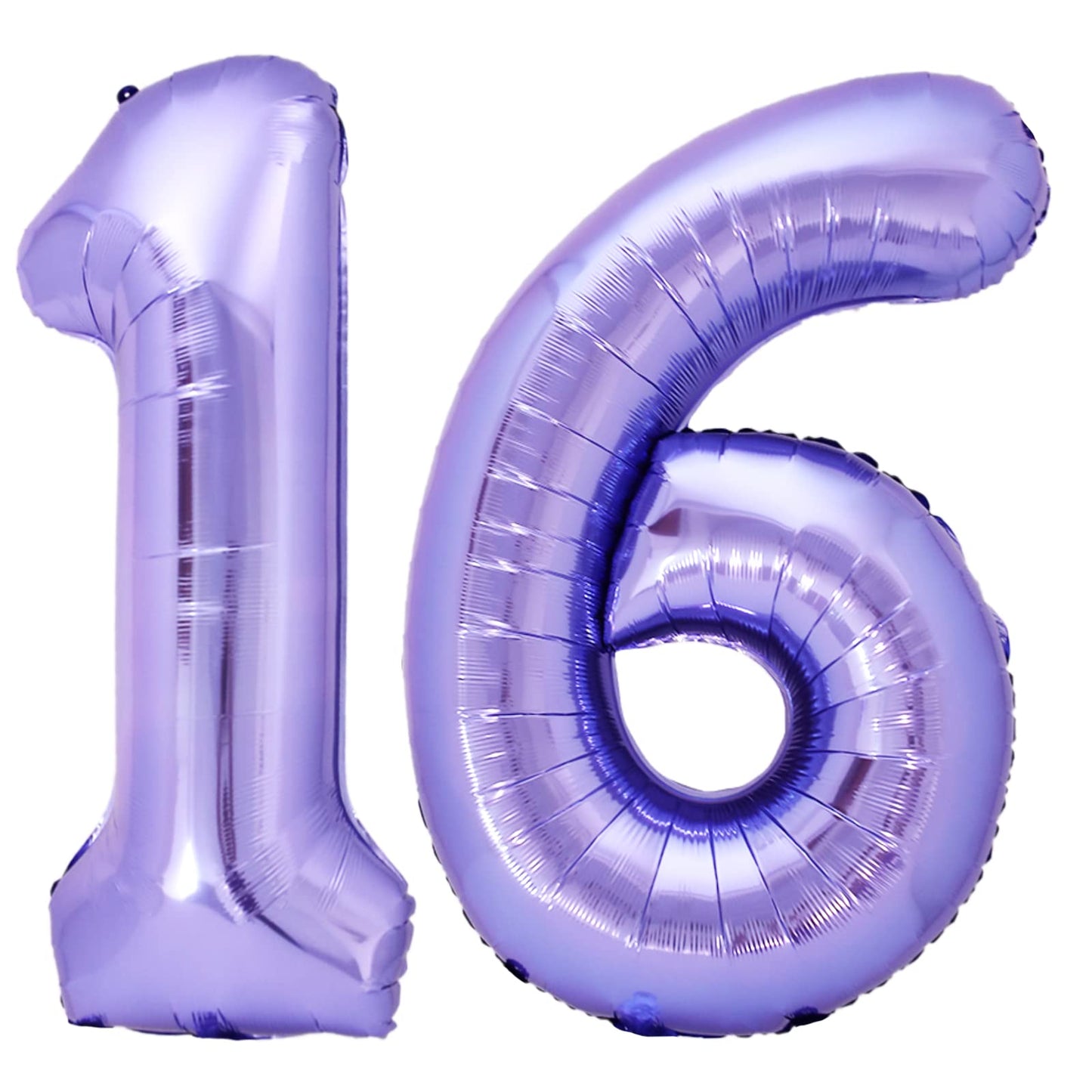 Purple Number 16 Giant Foil Balloon - 40 Inch