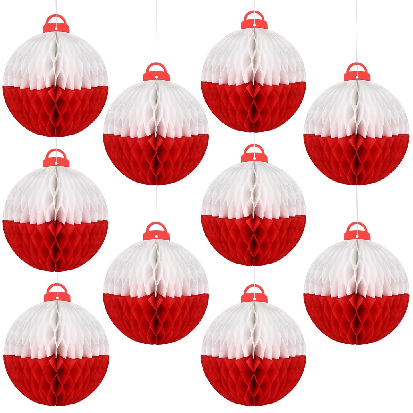 Gone Fishing Honeycomb Ball Decorations – 10 Pack