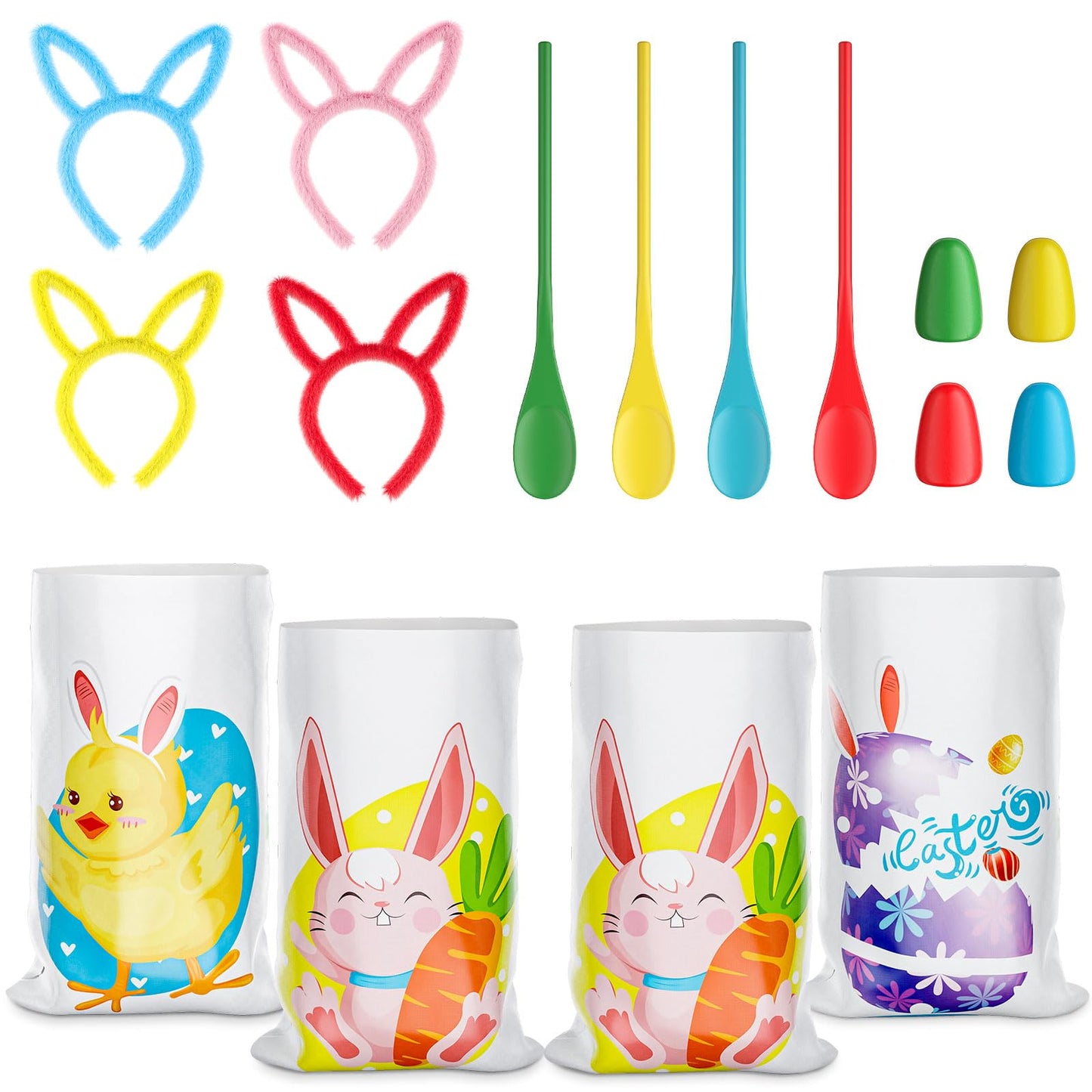 Easter Outdoor Games Set for Kids – 4-Pack