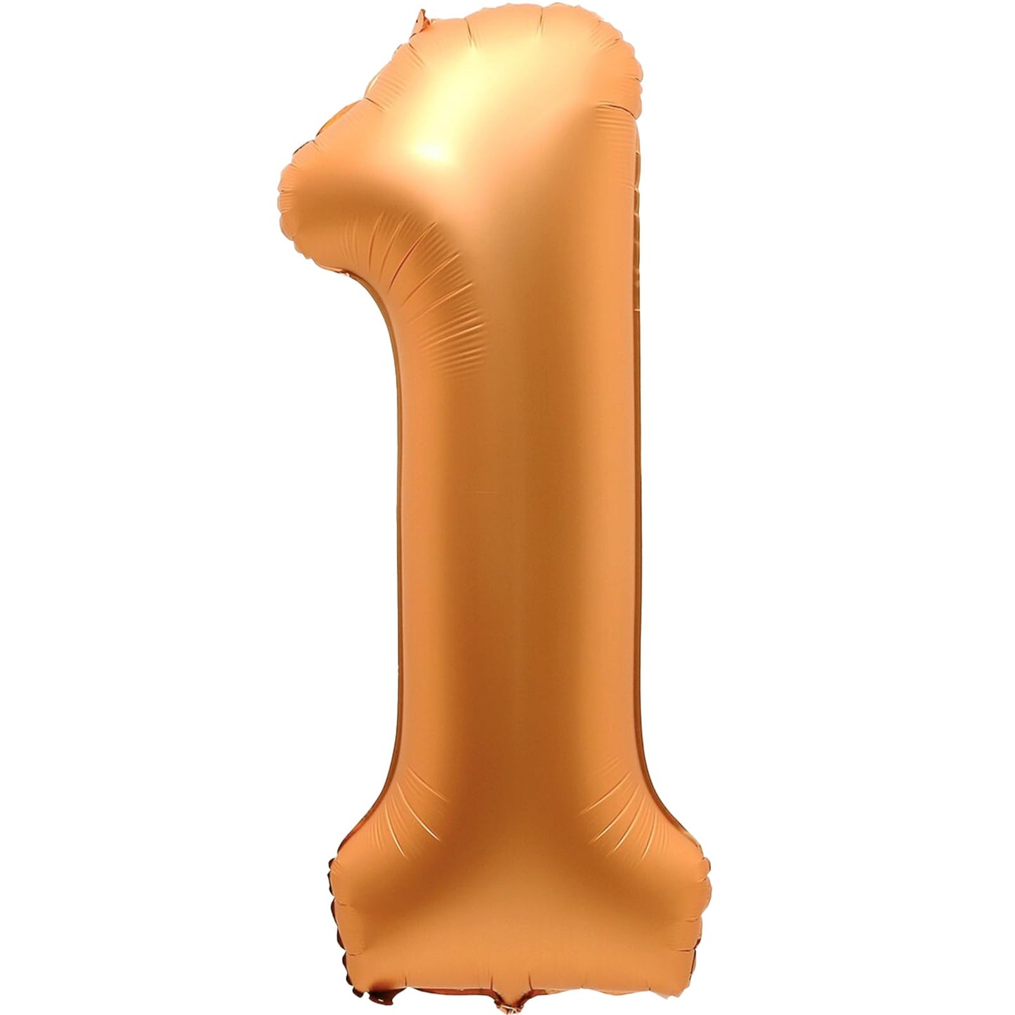 Orange Number 1 Foil Balloon - 40 Inch