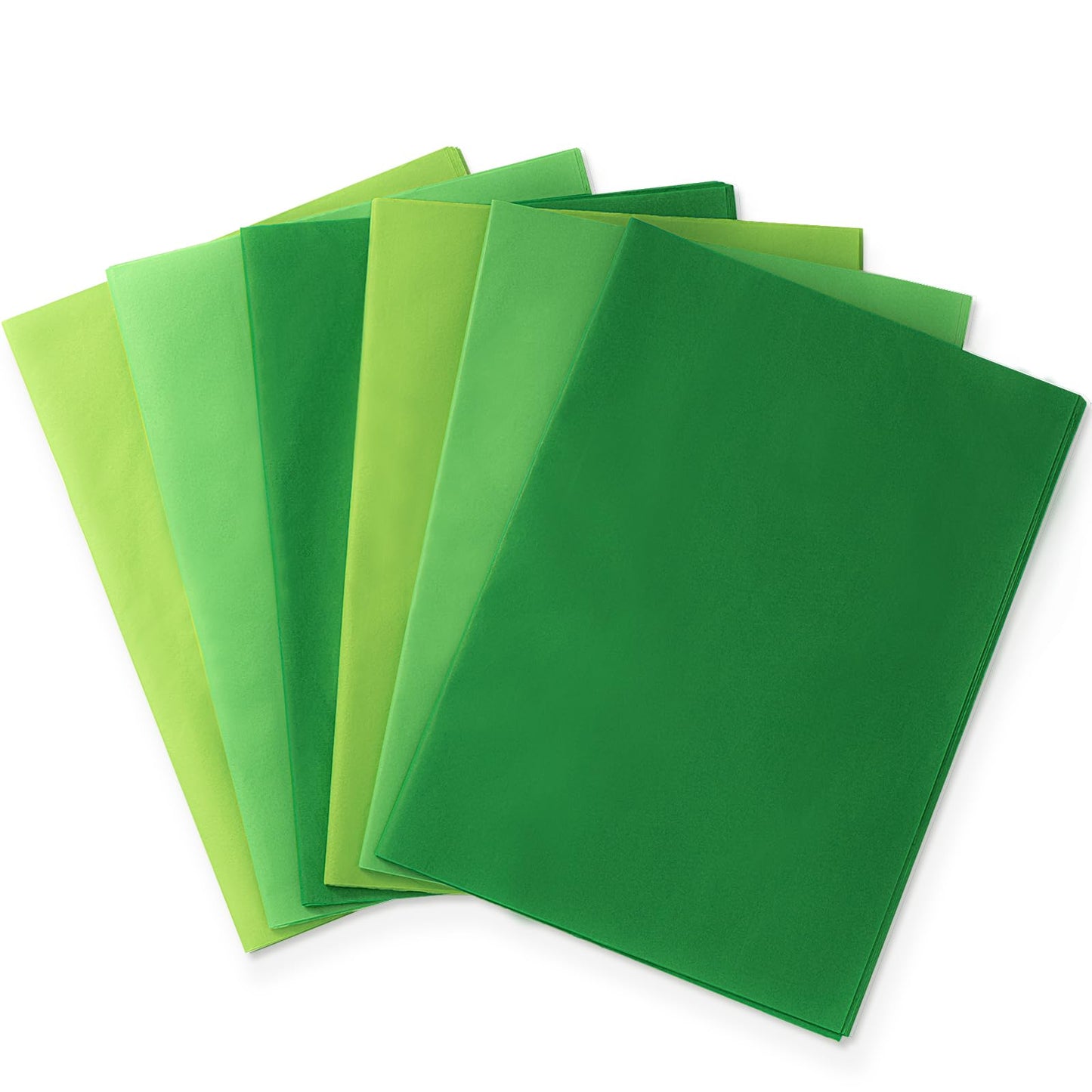 Green Tissue Paper for Gift Wrapping & Crafts