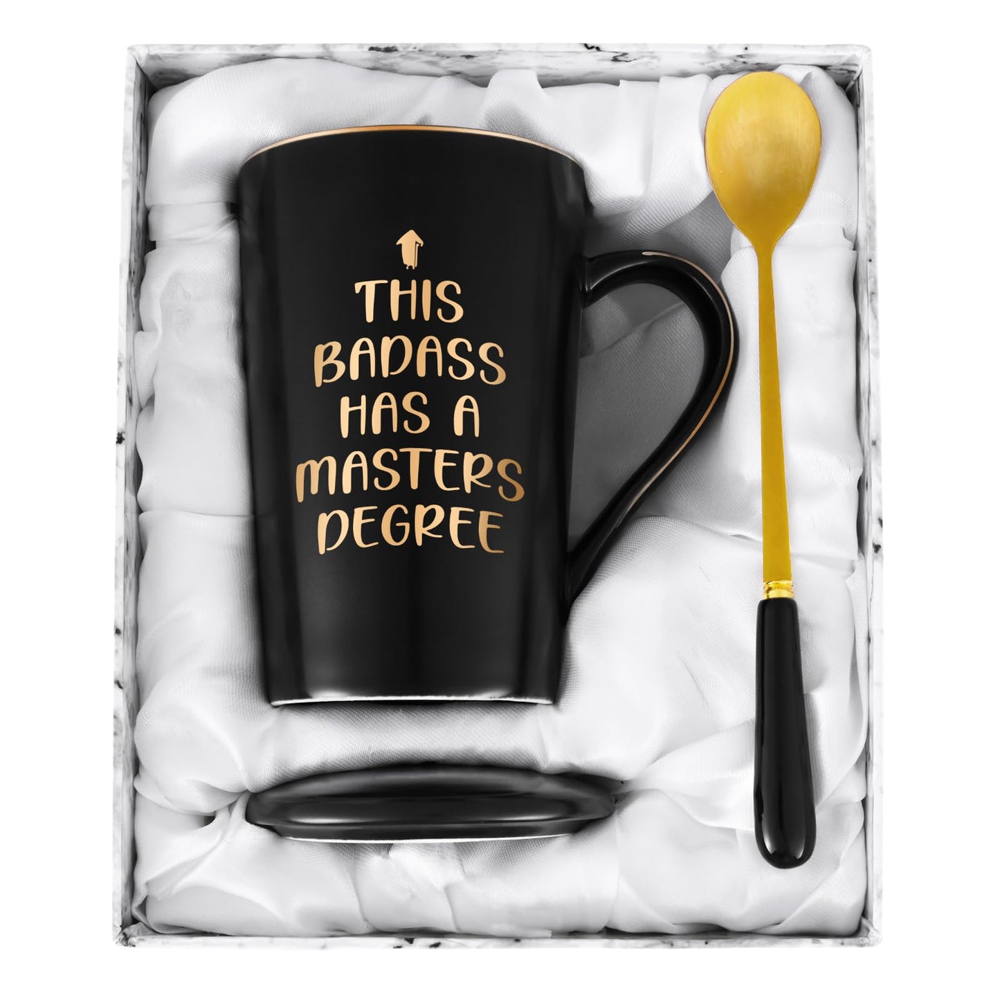 Funny Masters Degree Graduation Coffee Mug - 14oz