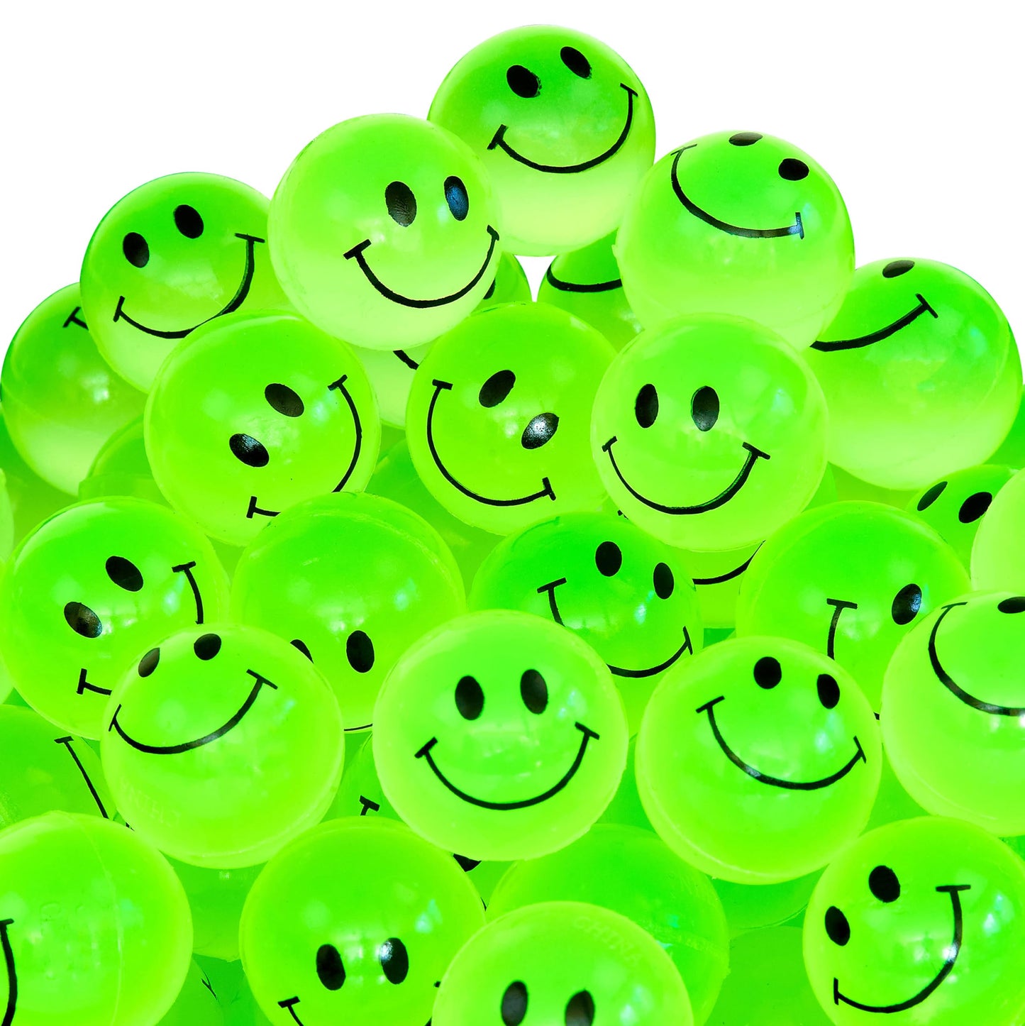Playbees Glow in The Dark Bouncing Balls Bulk 144 Pack Super Balls Bouncy Balls 1 inch for Kids Vending Machines Balls Goodie Bag Stuffers for Boys and Girls