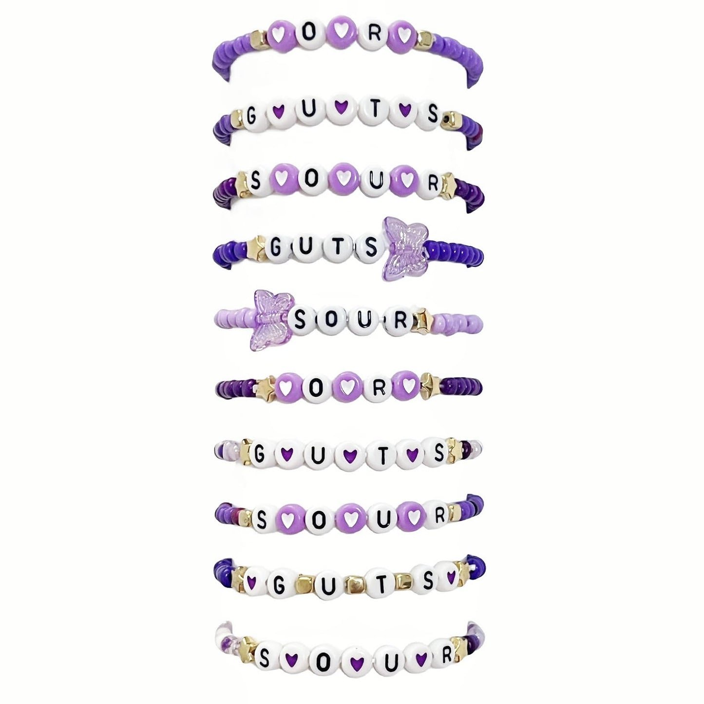 YANMIN 10pcs Handmade Stretch Friendship Bracelets for Teen Girls Singer Inspired Merch Outfits Decoration Girls Birthday Gifts Seed Beaded Friendship Bracelets Bulk for Music Fans