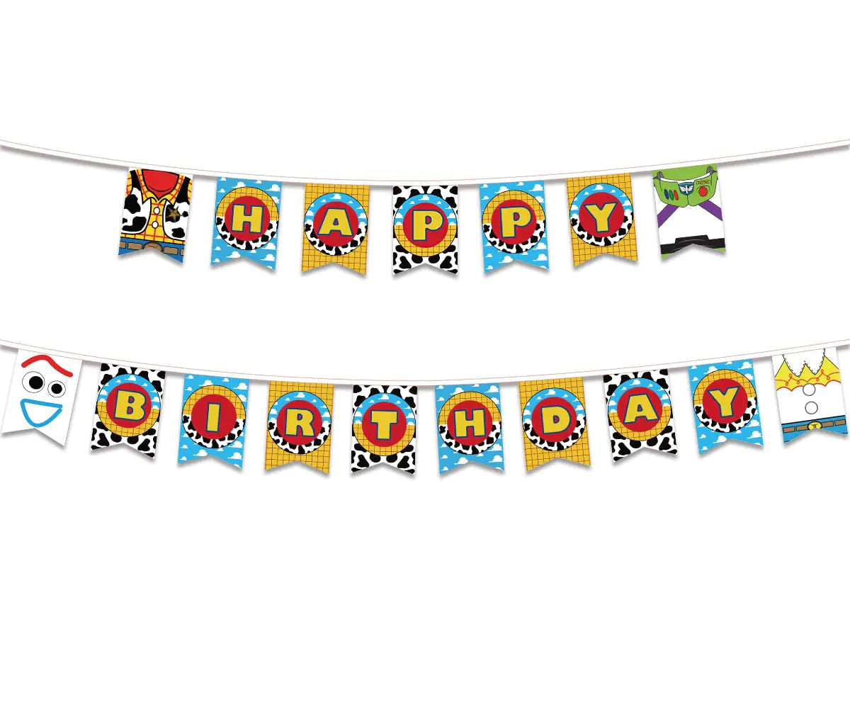 Toy Story Sky Backdrop Banner
