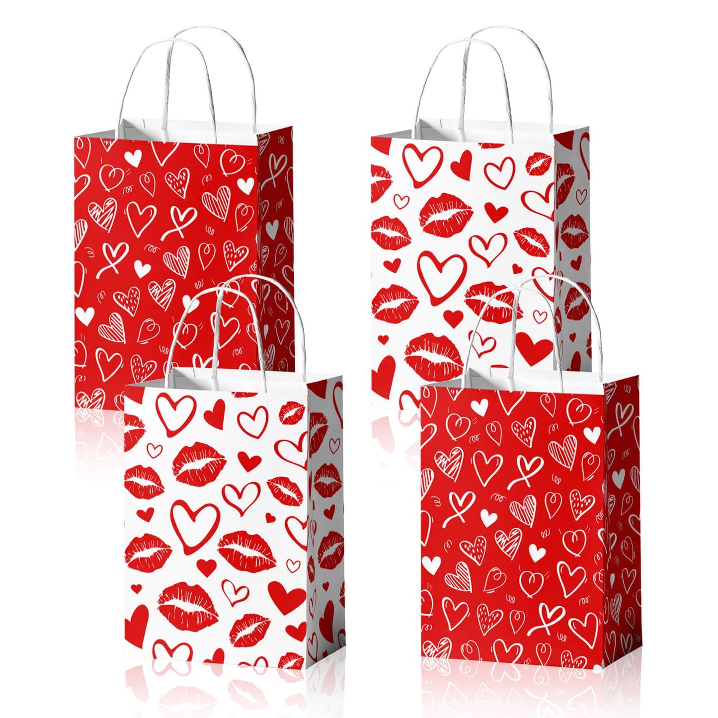 Valentine’s Day Heart Favor Bags