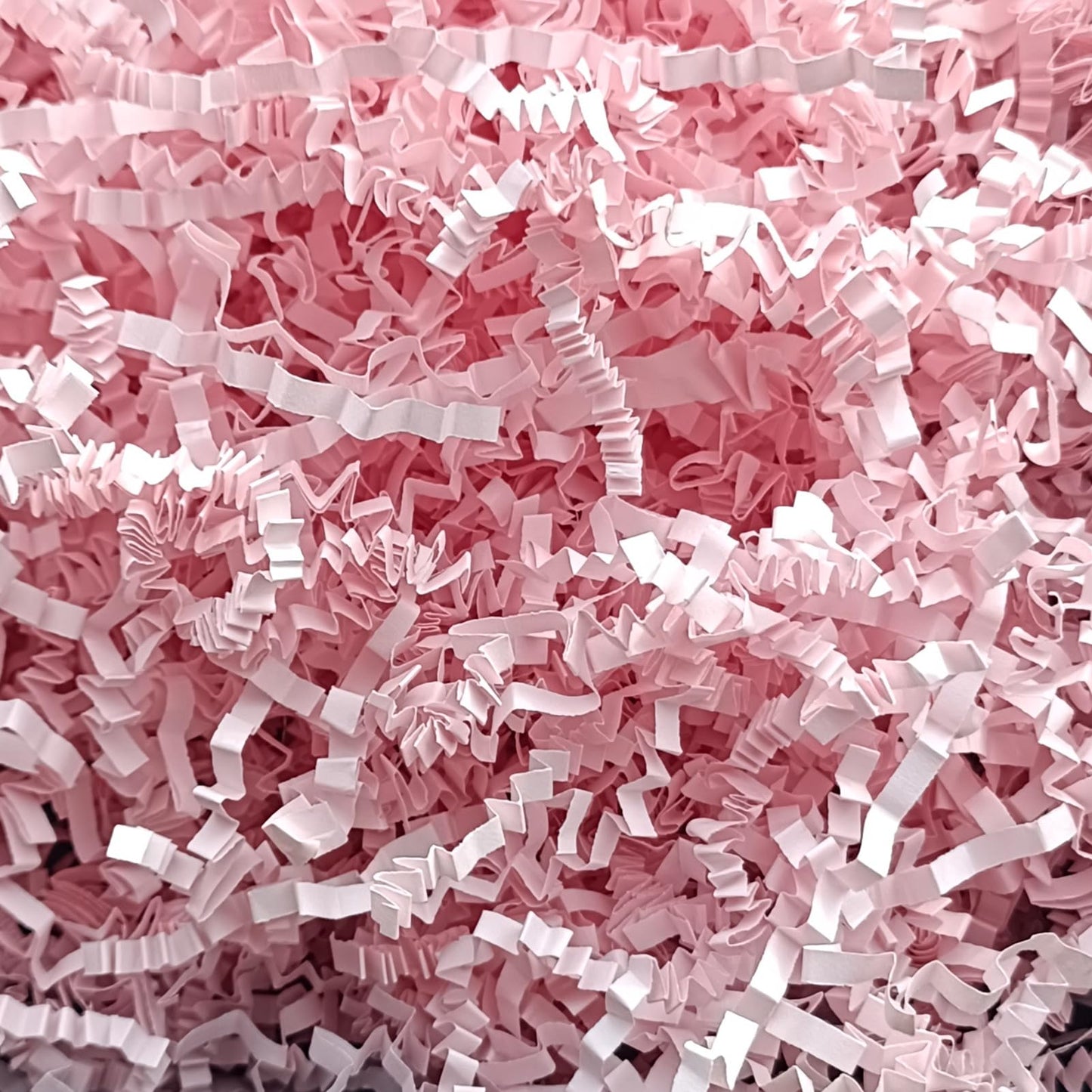 4OZ Crinkle Cut Paper Shredded Paper for Gift Box Baskets Filler Pink Crinkle Cut Paper Shred Filler Confetti for Packaging
