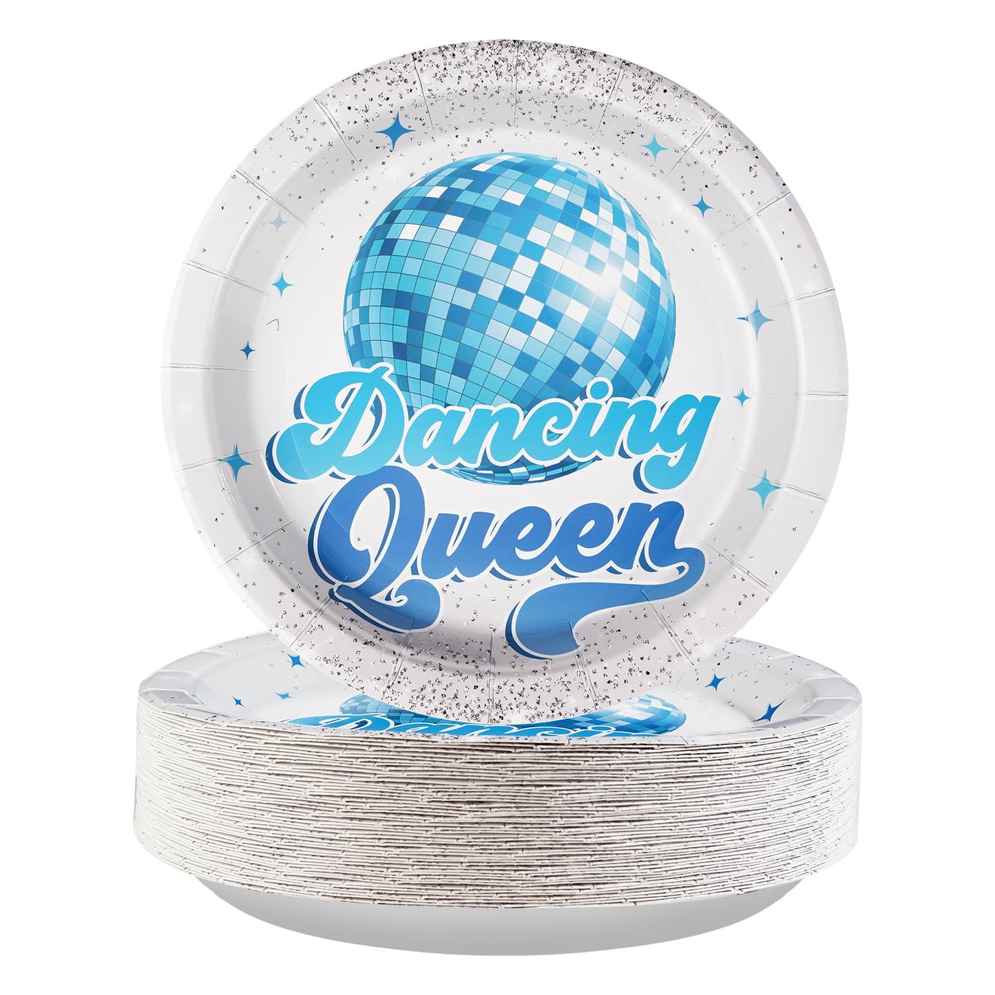 Disco Dancing Queen Dinner Plates