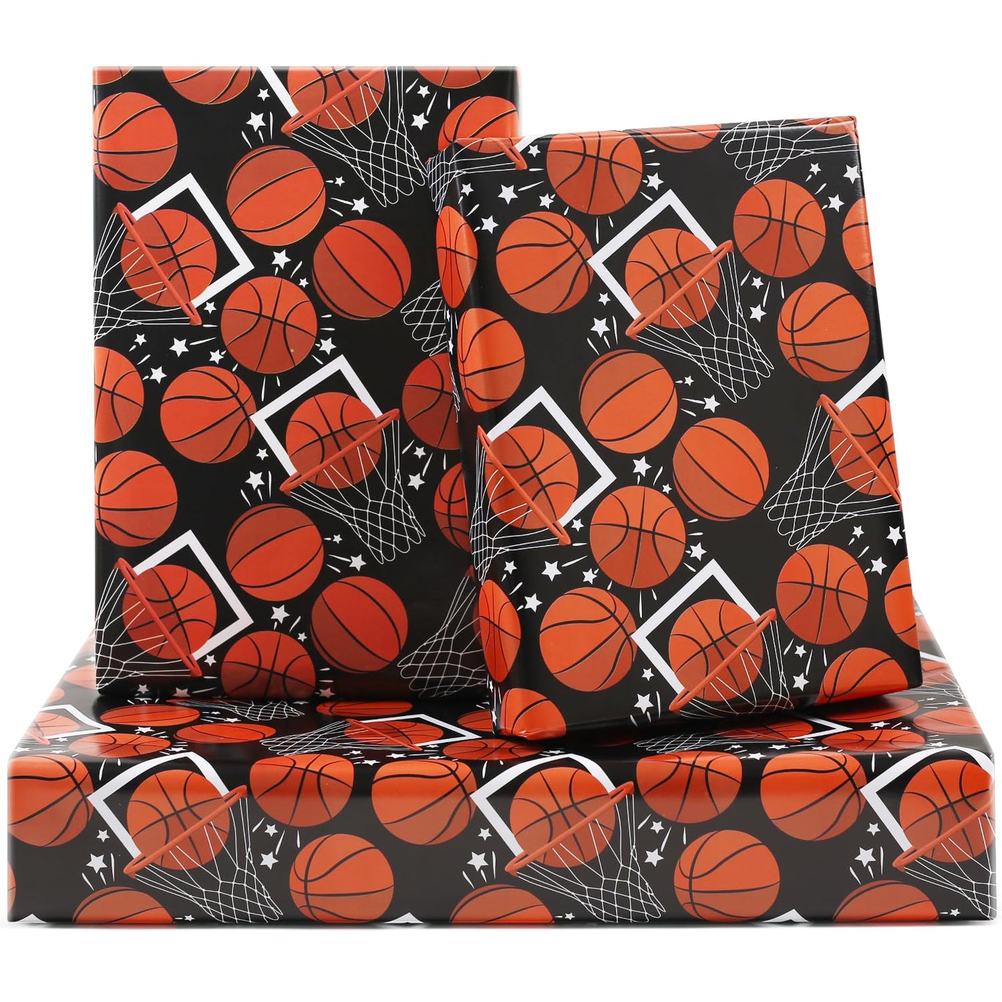 Basketball Wrapping Paper – 6 Sheets