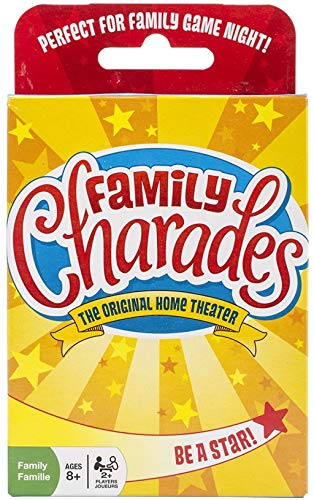 Family Charades Card Game - Travel Friendly
