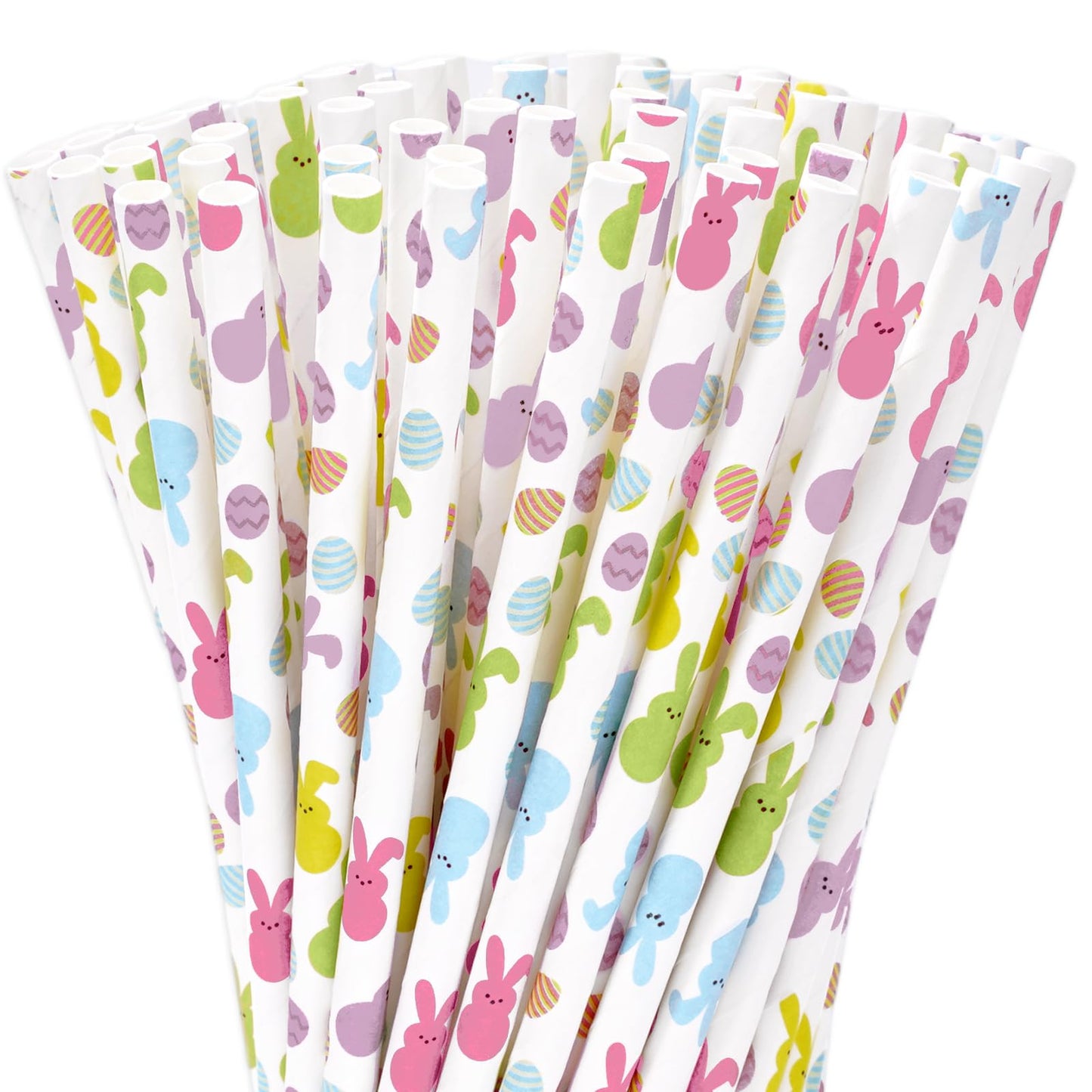 Easter Paper Straws - 200 ct