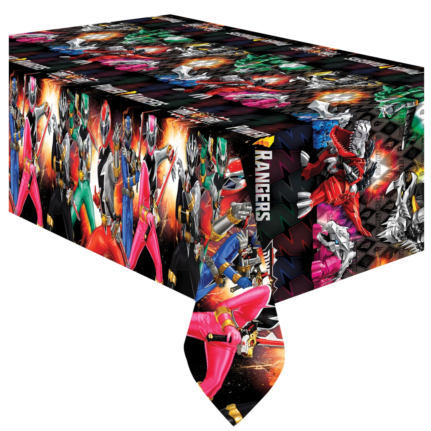 Power Rangers Plastic Party Tablecloth – 3 Pack