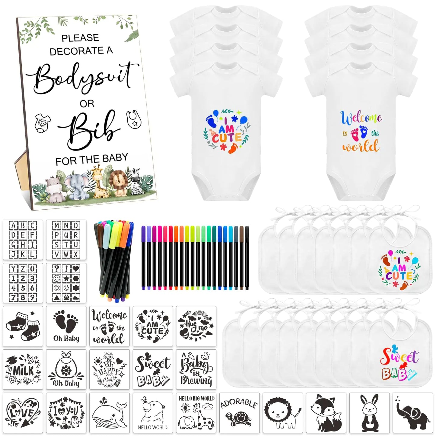 Classic Interactive Baby Shower Kit
