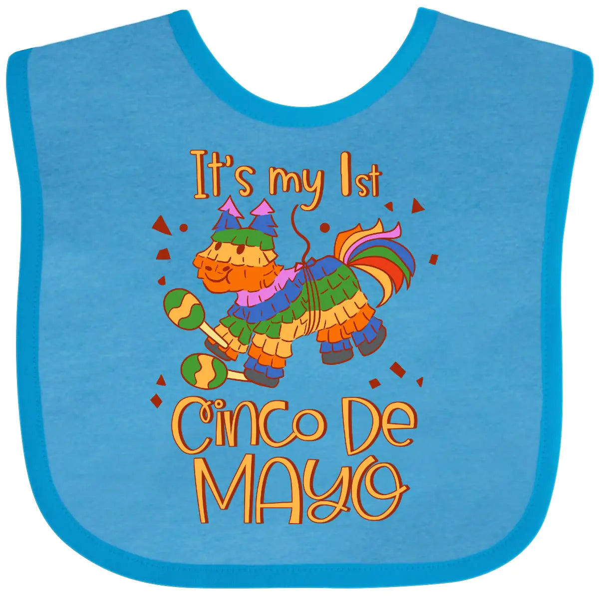 1st Cinco De Mayo Festive Baby Bib