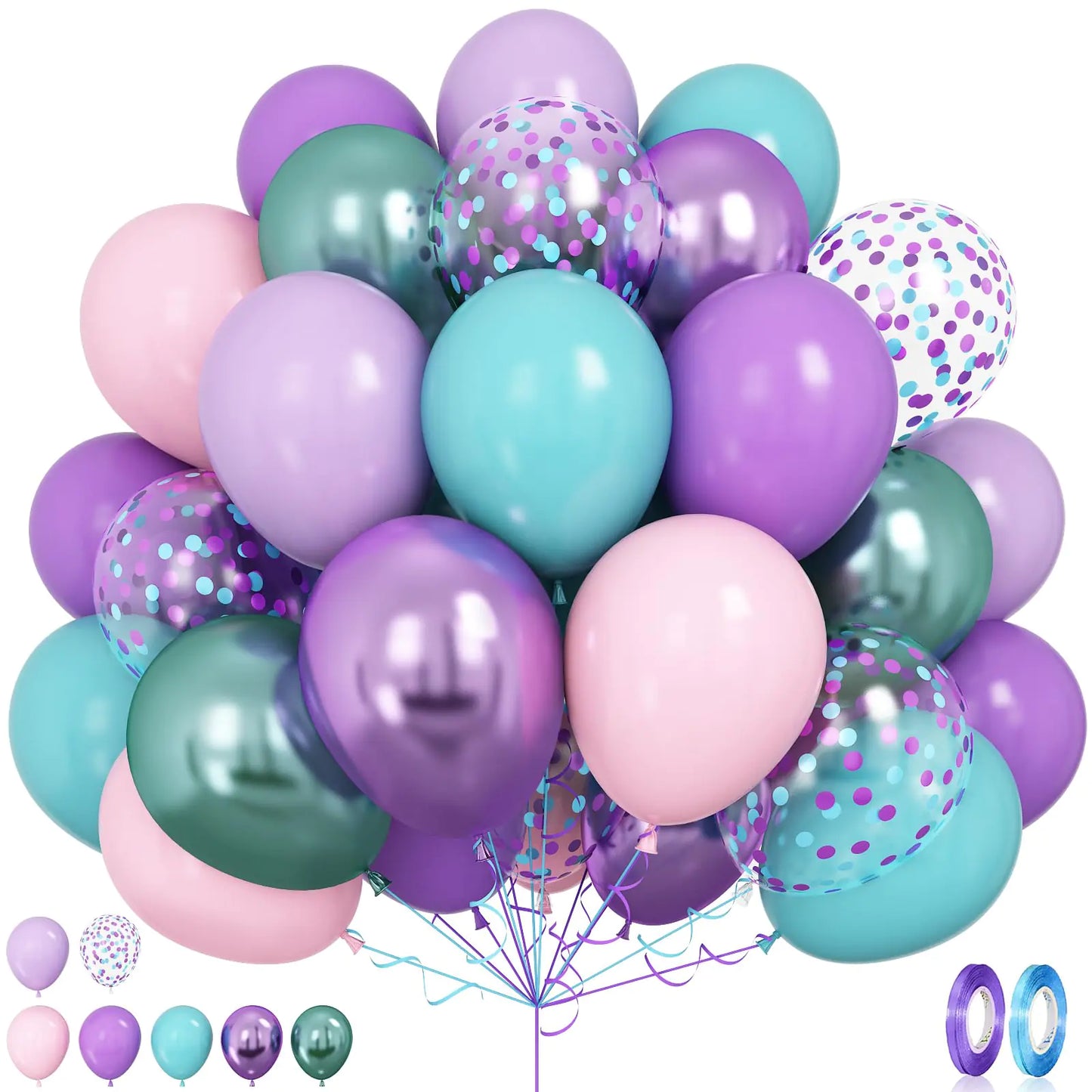 Mermaid Magic Balloon Bundle