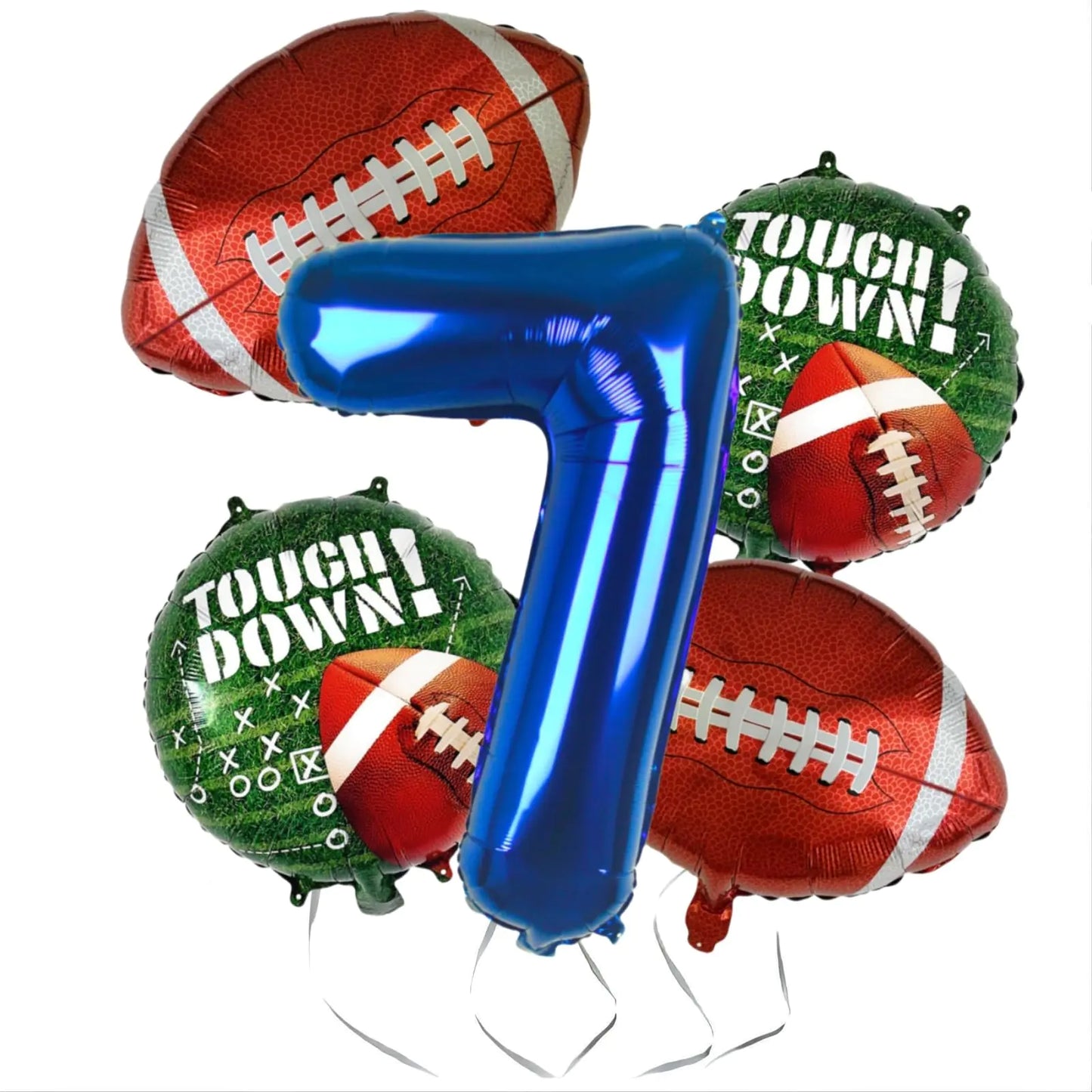 Football Game Day Number 7 Balloon