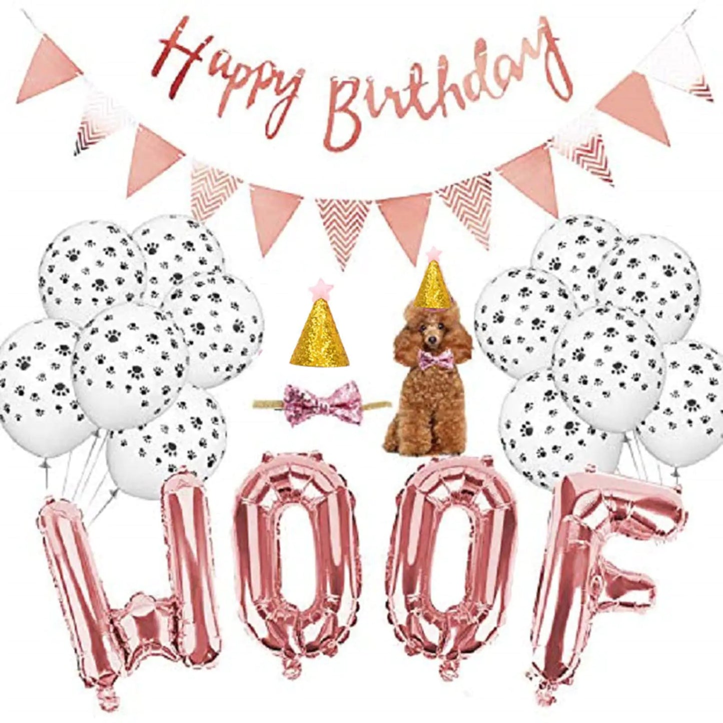 Dog Birthday Deluxe Decoration Kit