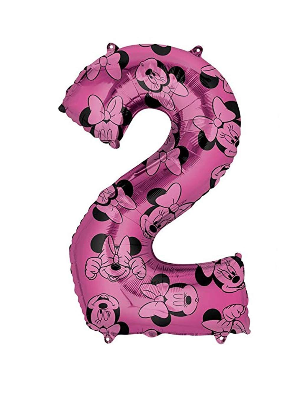 Minnie Mouse Party Number 2 Mylar Balloon - 26 Inch