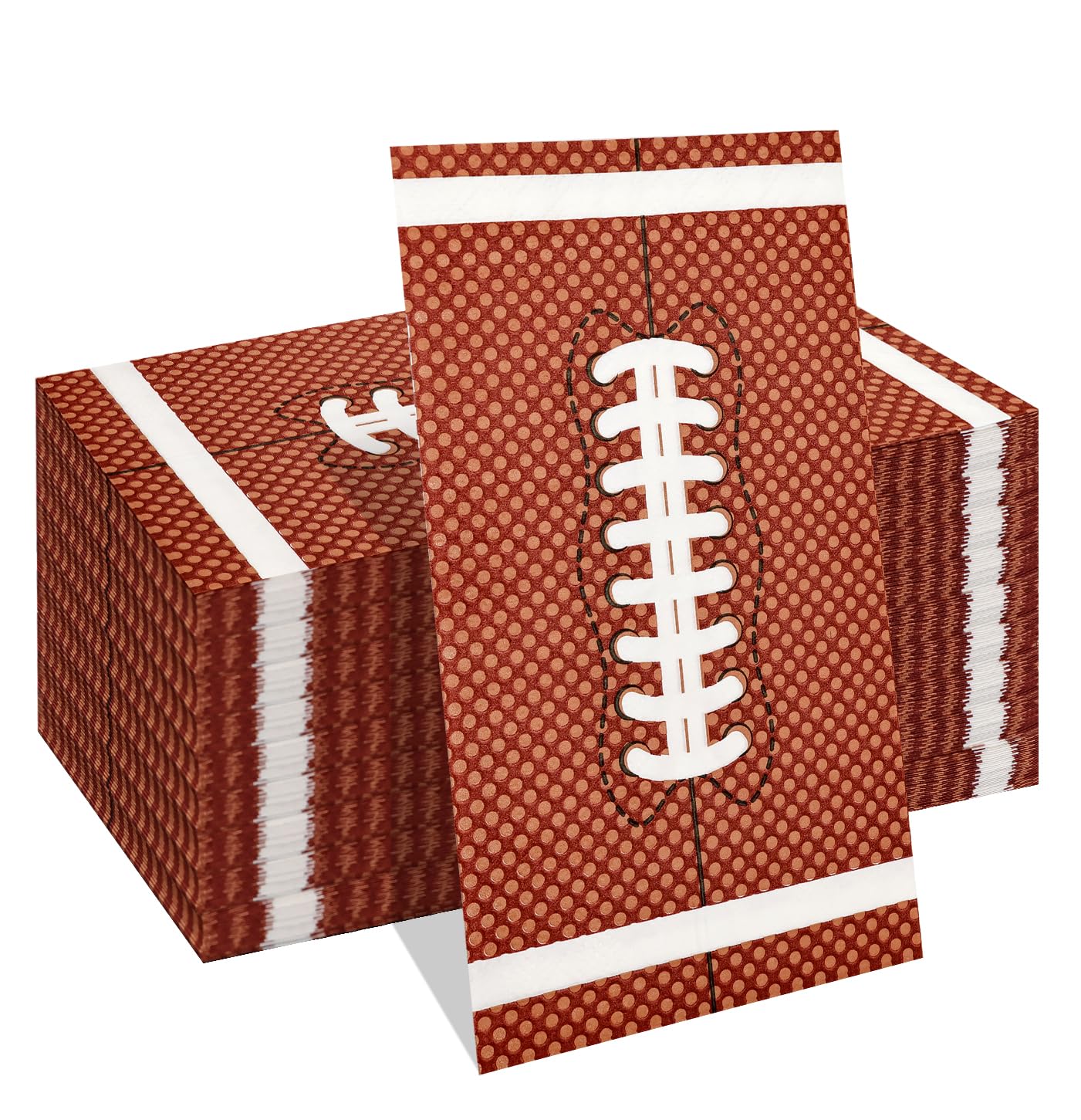 Football Paper Party Napkins 3-Ply – 50 Pack