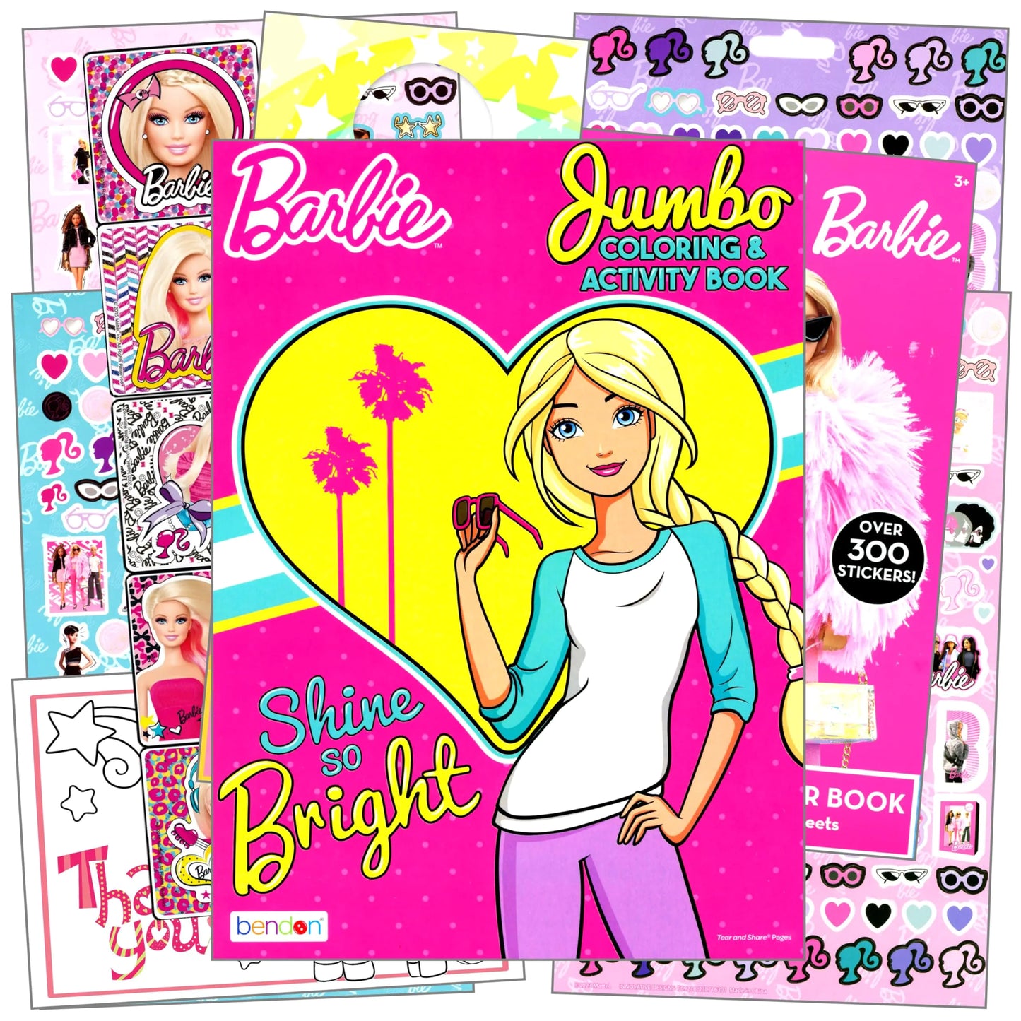 Barbie Creative Sticker Activity Set
