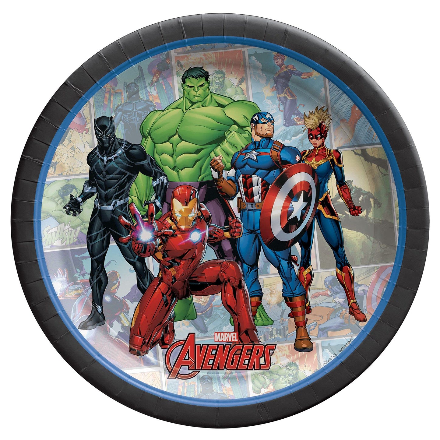 Avengers Dessert Plates