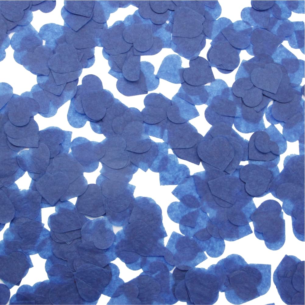 Blue Heart Table Confetti – 6000 pieces