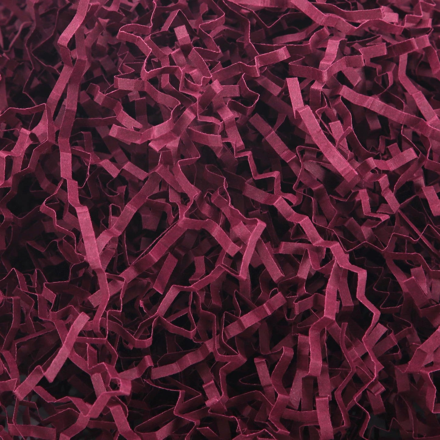 JINMING 0.5 LB Burgundy Crinkle Cut Paper Shred Filler Shredded Paper for Gift Baskets Crinkle Paper for Gift Wrapping