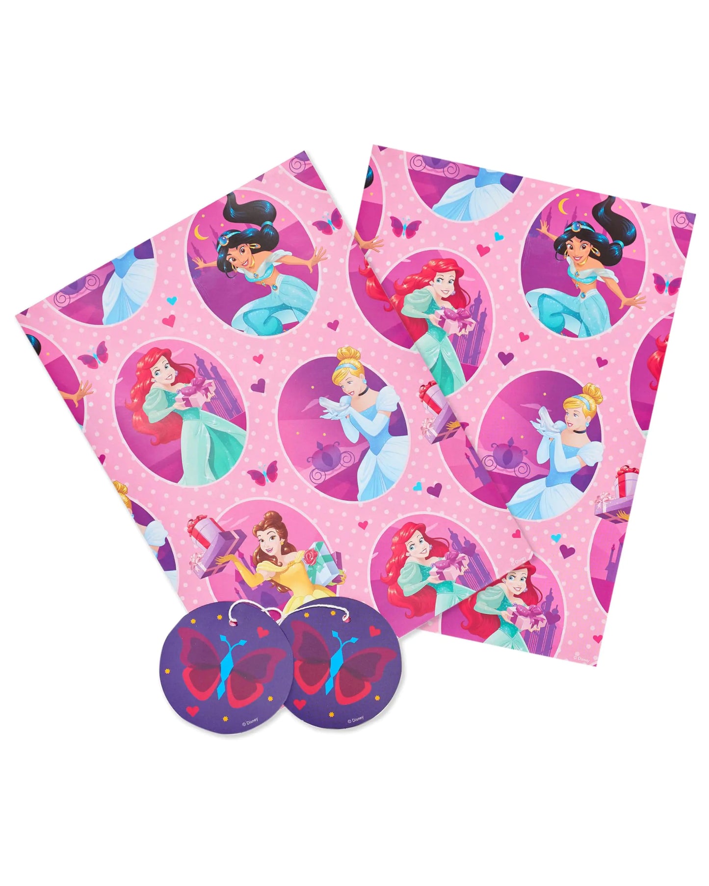 Disney Princess Colorful Wrapping Paper