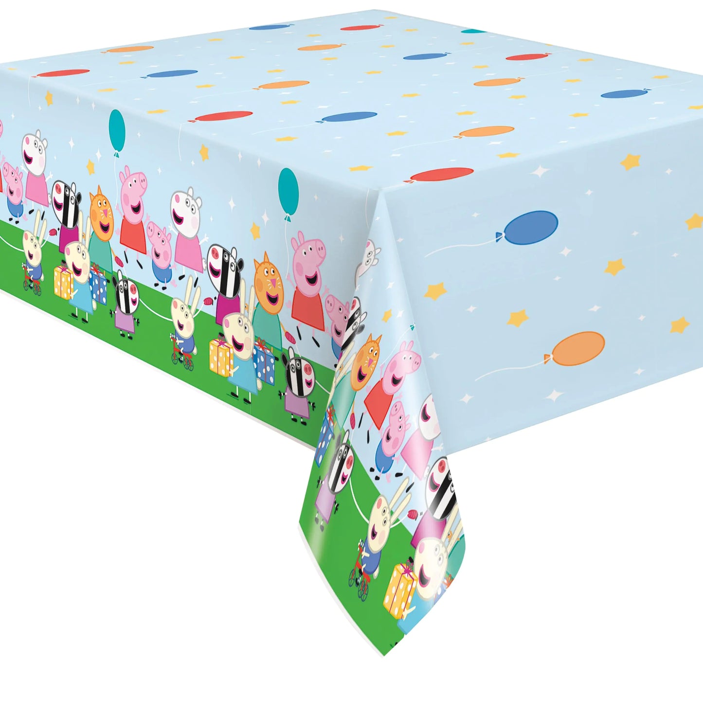 Pink Piggy Character Plastic Table Cover 54" x 84"
