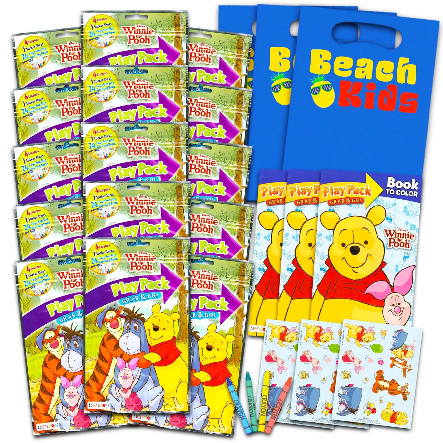 Winnie the Pooh Fun Play Packs