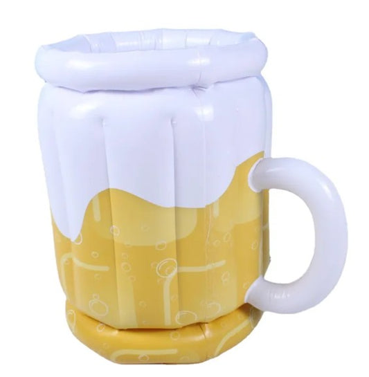 Giant Inflatable Beer Mug Drink Cooler Float - 39 Inch