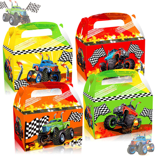 Monster Truck Party Favour Boxes – 12 Pack