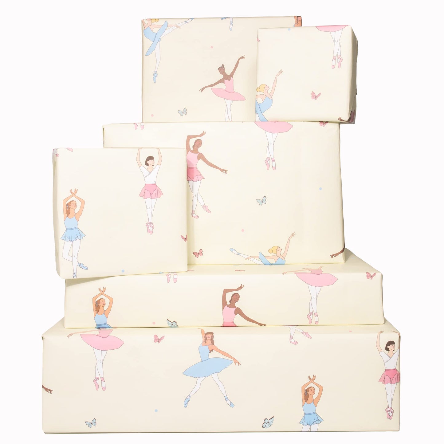 Ballerina Wrapping Paper Gift Sheets