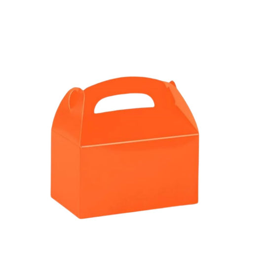 Orange Party Favor Gable Boxes – 12 ct