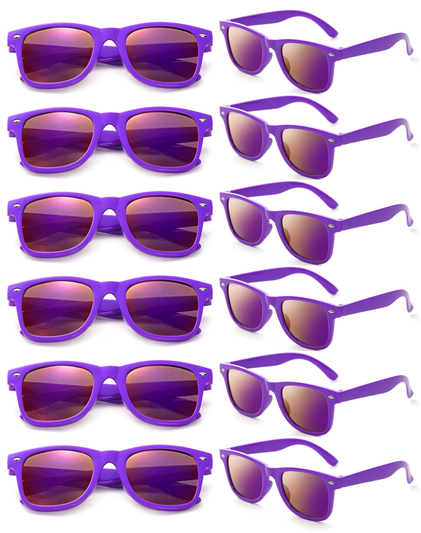 Purple Party Sunglasses Favor Pack - 12 ct