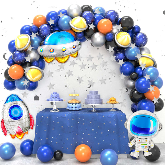 Outer Space Balloon Garland Kit – 118 Piece