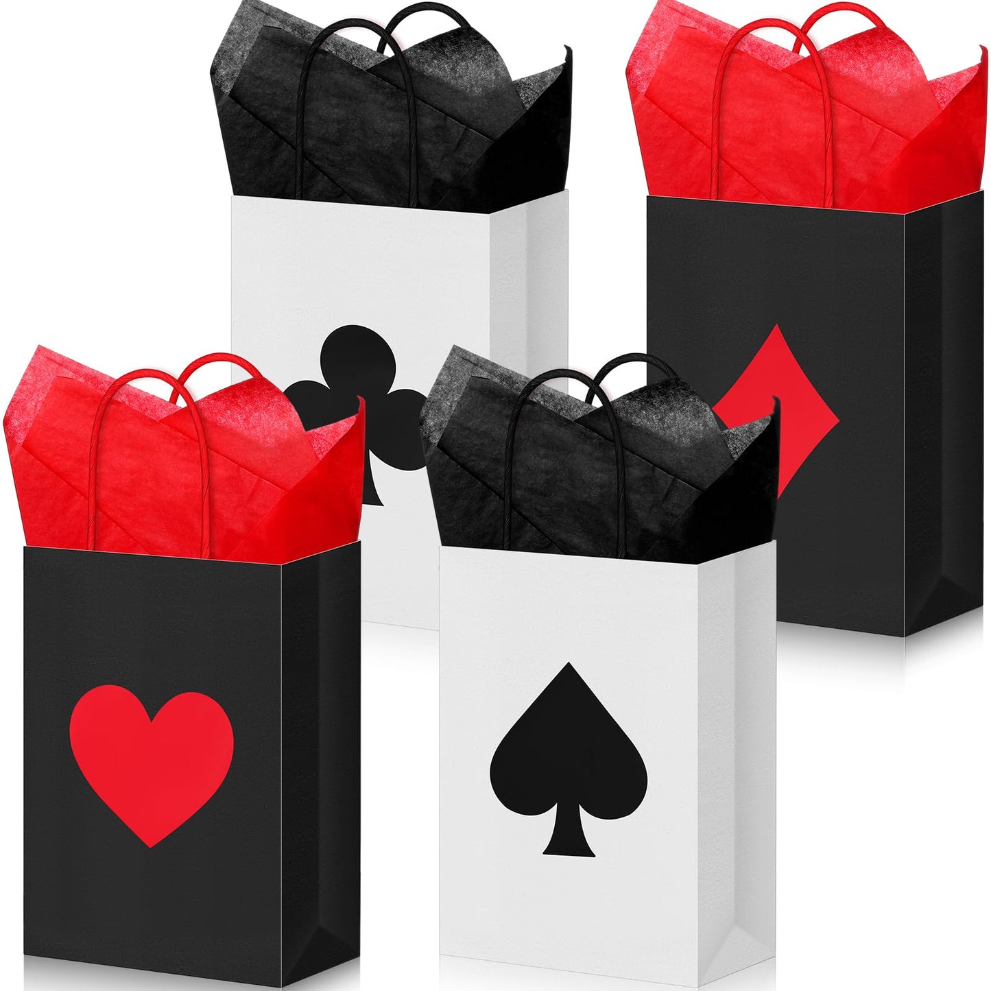 Casino Party Favour Gift Bags – 36 Pack