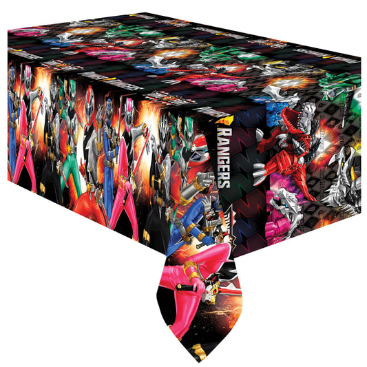 Power Rangers Plastic Party Tablecloth – 3 Pack