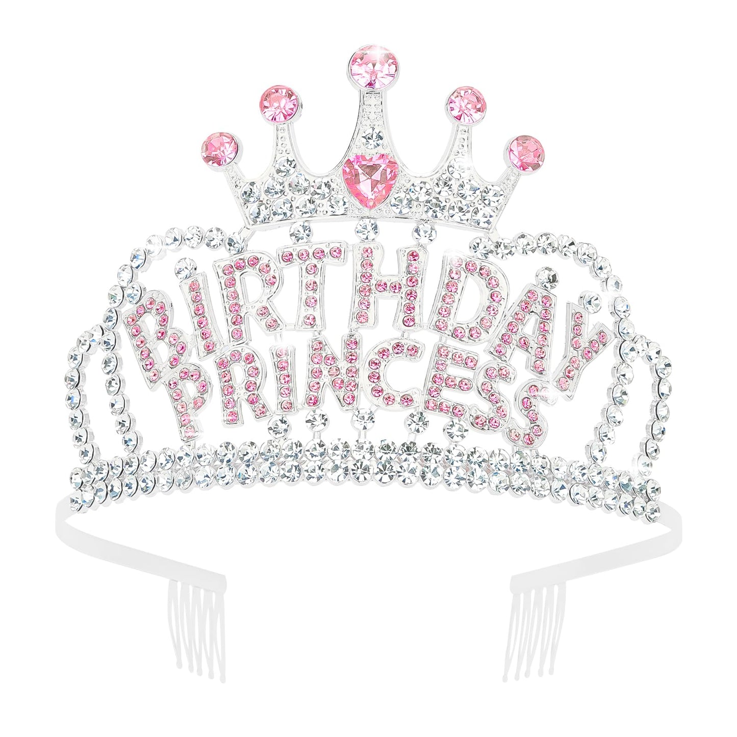 Pink Birthday Princess Tiara