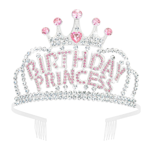 Pink Birthday Princess Tiara