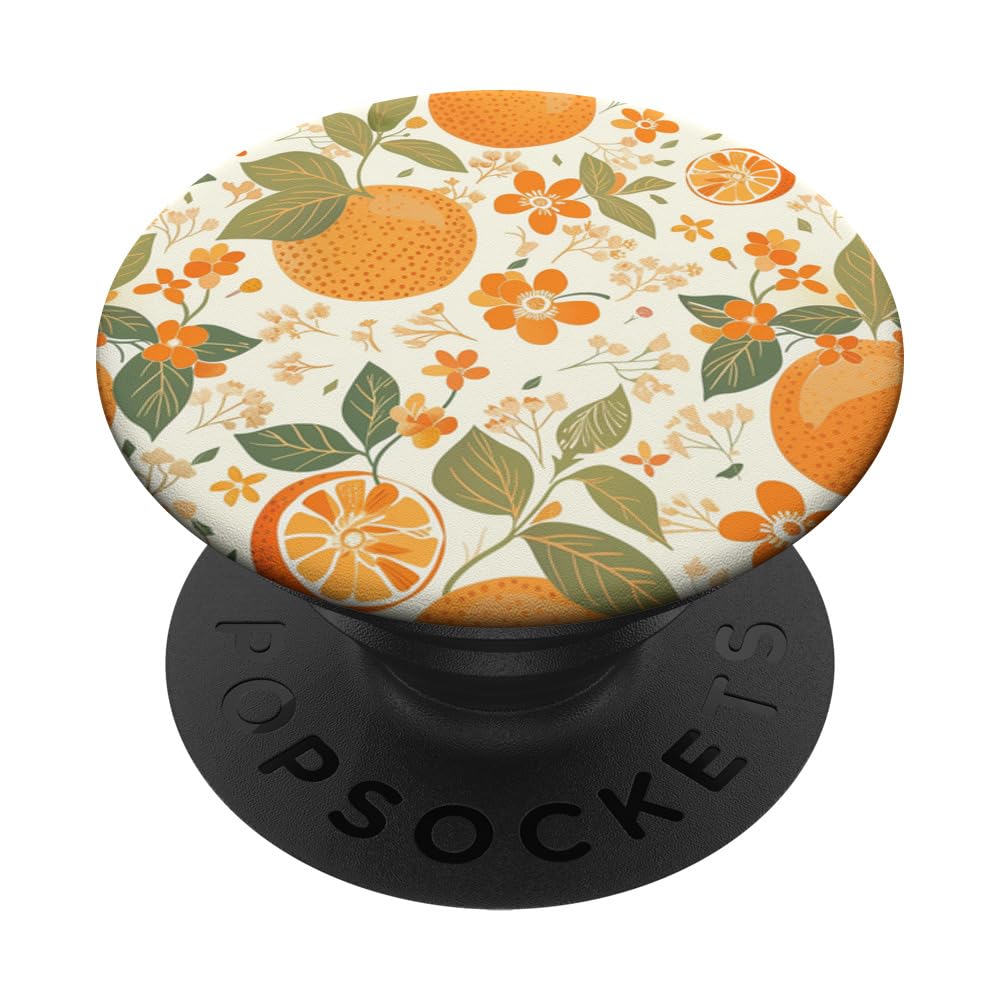 Orange Fruit PopSockets Standard PopGrip