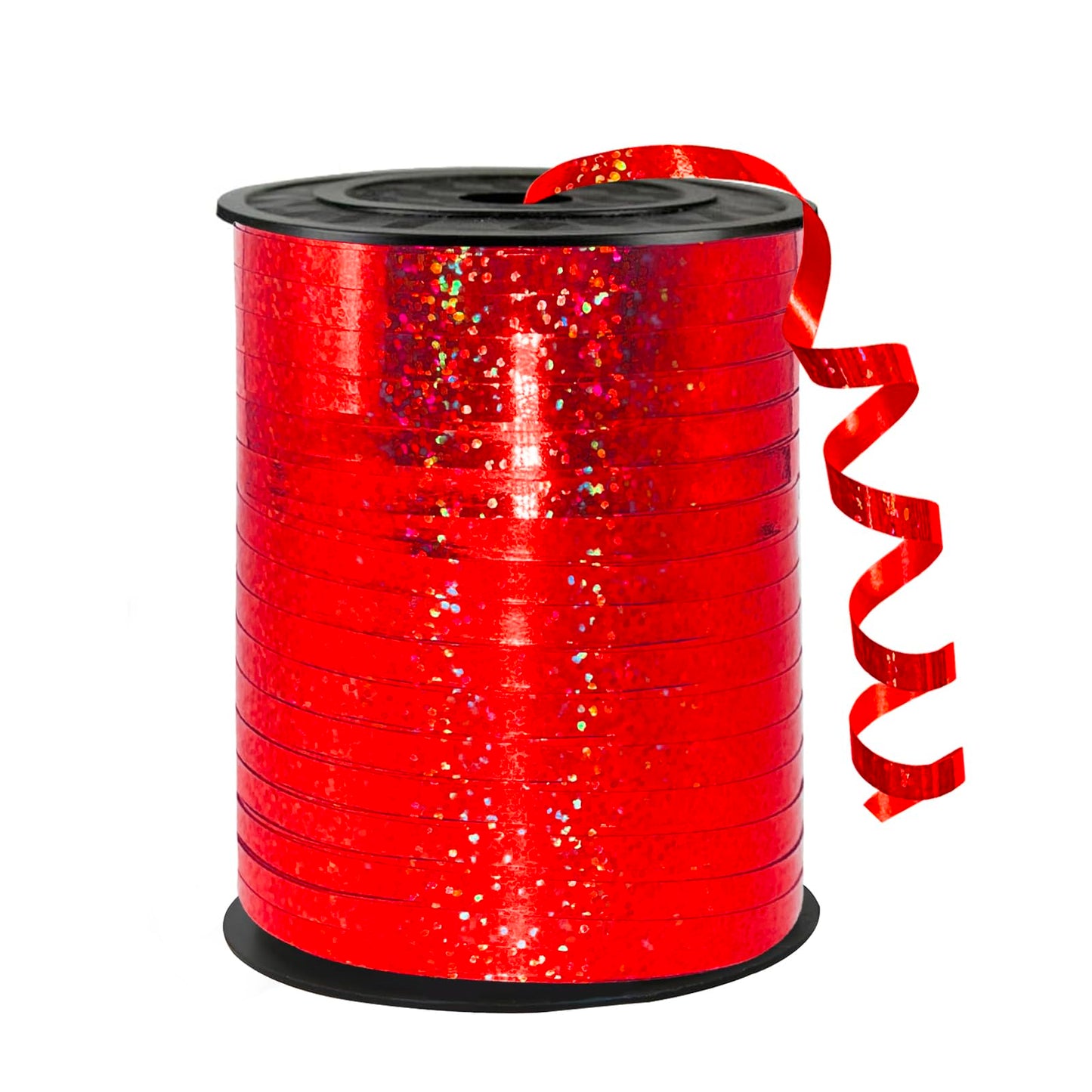 Red Metallic Curling Ribbon - 500 Yards