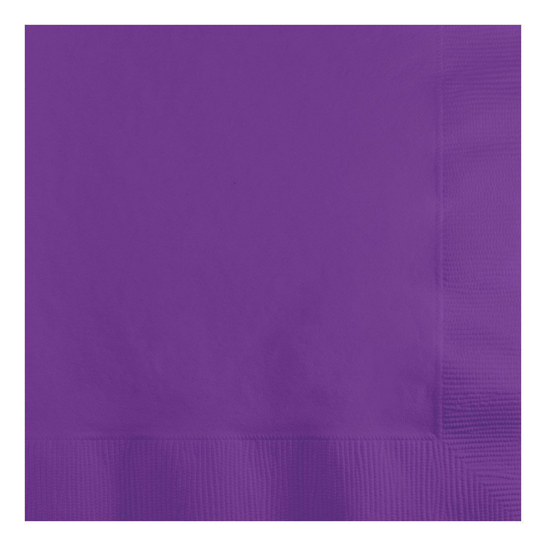 Purple Amethyst 3-Ply Beverage Napkins