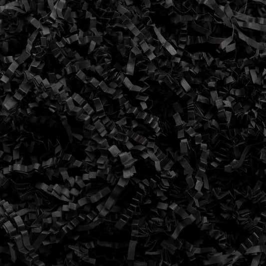 Black Crinkle Paper Shred Box Filler