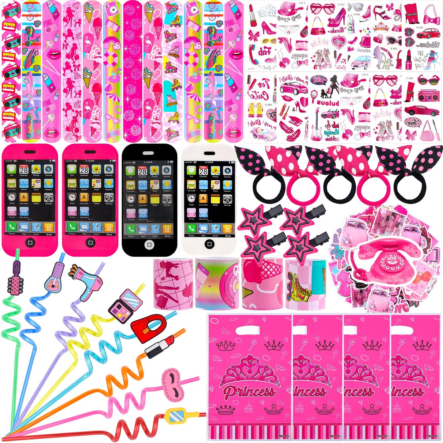 Princess Pink Party Favor Kit