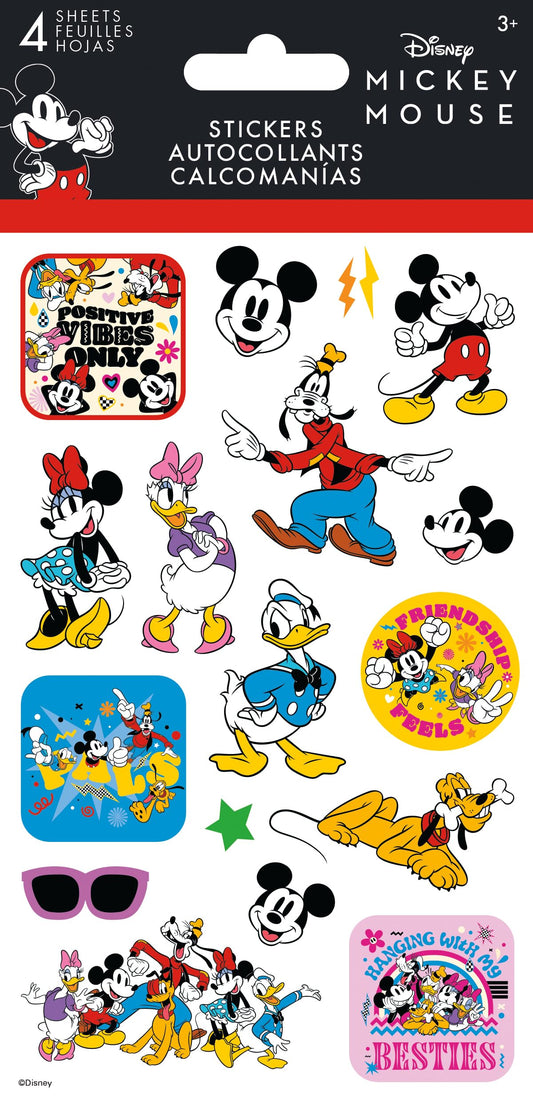 Mickey Mouse Sticker Sheets Party Favors