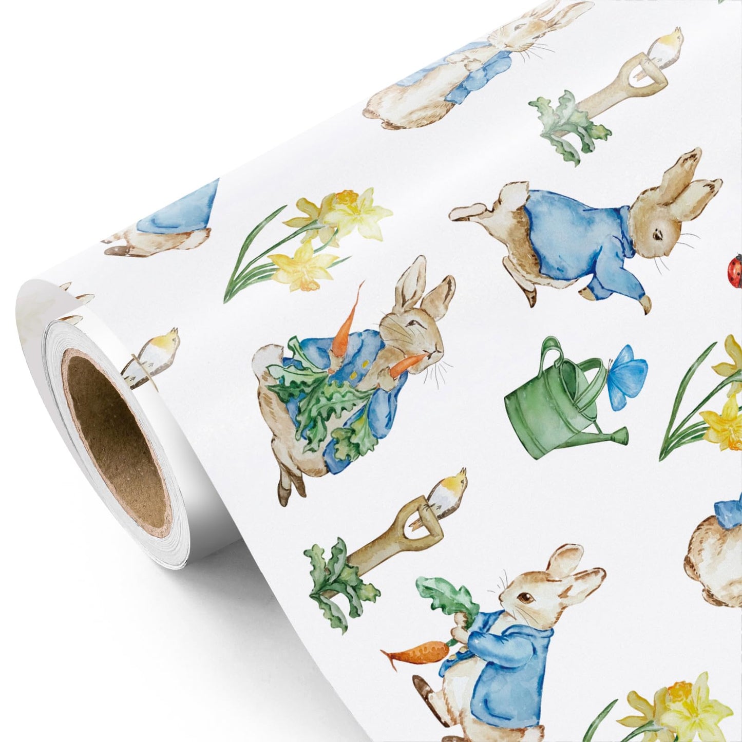 Easter Bunny Gift Wrapping Paper Roll