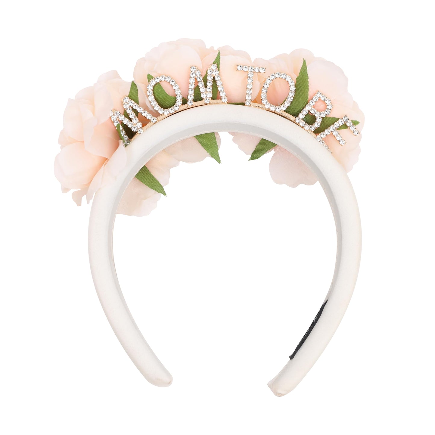 Floral Mum To Be Headband – Baby Shower Accessory